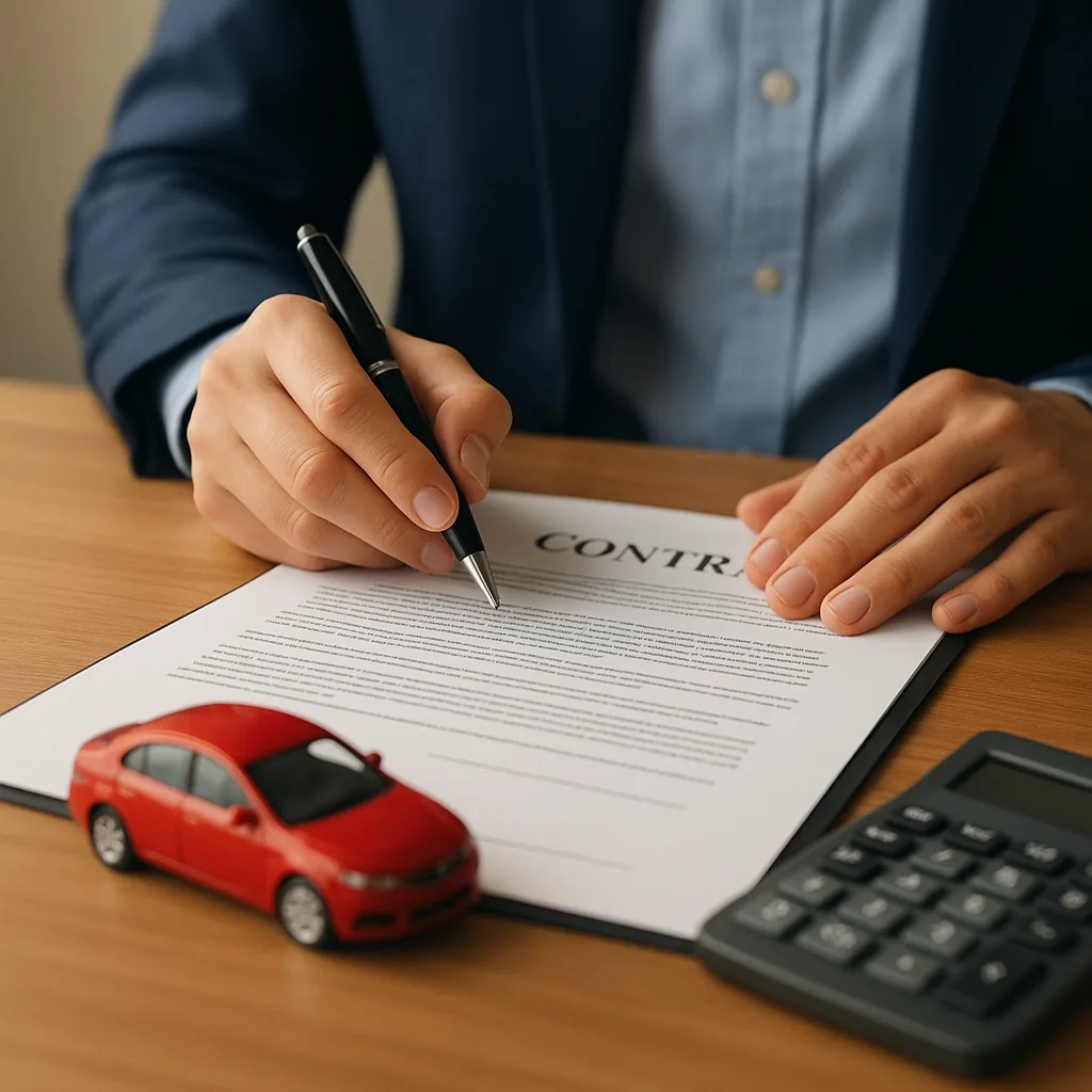 Como ler um contrato de financiamento de veículo antes de assinar